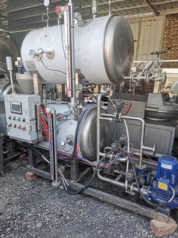 出售二手0.57全自动蒸汽杀菌锅手续齐全