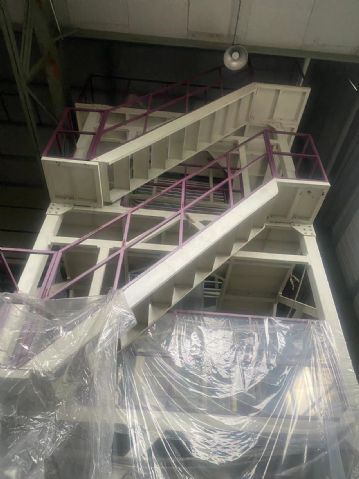 转让1.8米三层共挤上旋内冷吹膜机