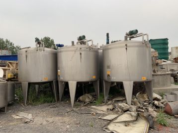 3500L乳品搅拌罐到货100台 202