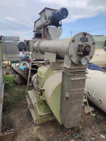 九成新二手350环模颗粒机