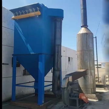 保定二手1吨锅炉布袋除尘器