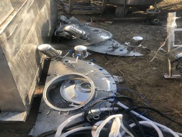 转让9成新高剪切乳化罐四台 316材质