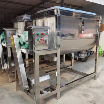 转让一立方二手卧式混合机 食品级不锈钢混