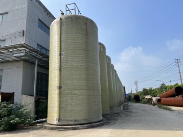 二手玻璃钢罐，容积10-200立方的都有