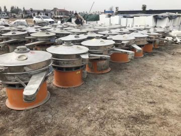 转让9成新二手圆形振动筛多台！