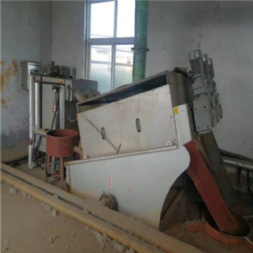 转让二手叠螺污泥脱水机 402型全套脱水