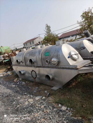 转让二手流化床干燥机 全不锈钢流化床干燥