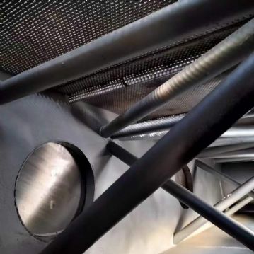 转让二手流化床干燥机 一套0.9米X9米