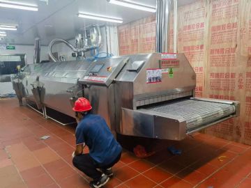 转让二手隧道速冻机 一台科威嘉尼产长8米