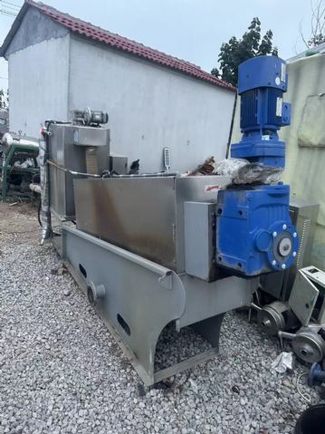 转让二手叠螺脱水机 一台301型叠螺式污