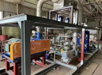 转让二手MVR蒸发器 一套容积500升撬