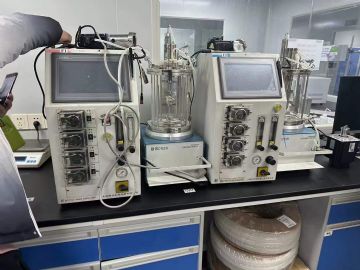 转让二手实验发酵罐 两台容积5L实验型离