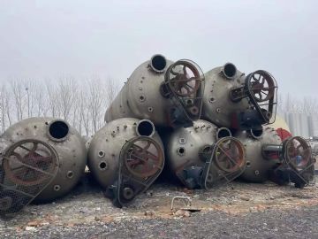 转让二手生物发酵罐 六台容积60立方全不