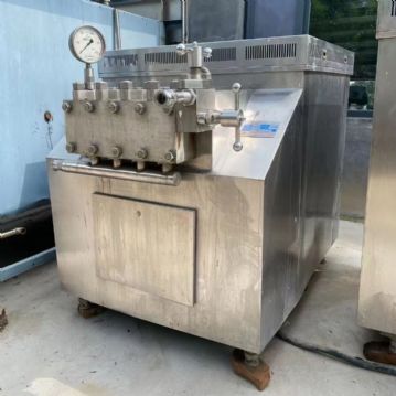 转让二手高压均质机 一台6吨40压力上海