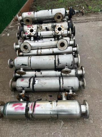 转让二手不锈钢冷凝器 2平方-10平方缠