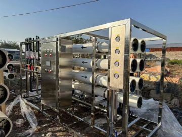 转让二手反渗透水处理 一套处理量9吨双机