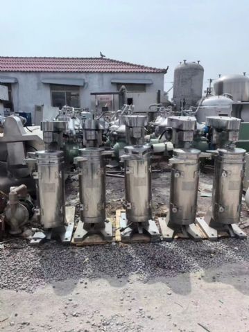 转让二手管式分离机 五台105型高速管式