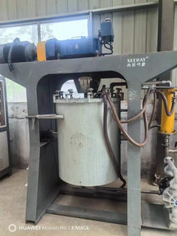 转让二手球磨机 一台容积500L聚源脂材