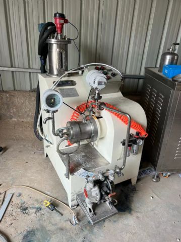 转让二手陶瓷砂磨机 一台容积1L实验型陶