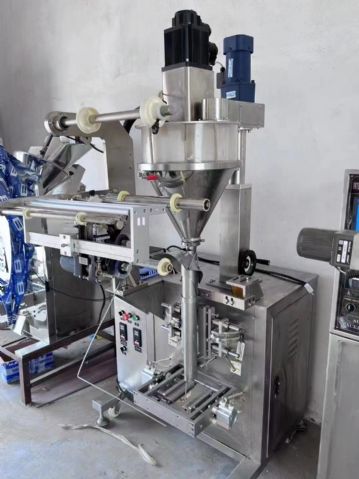 转让二手粉末包装机 一台三边封立式螺杆粉