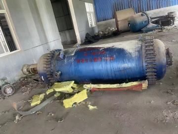 转让二手薄膜蒸发器 两台5平方无锡马力产