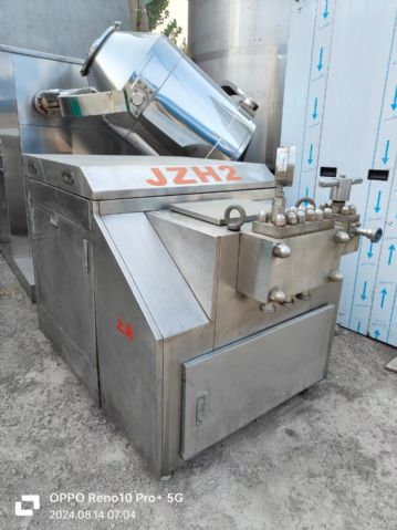 转让二手高压均质机 一台3吨25兆帕上海