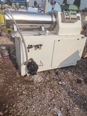 转让二手卧式砂磨机 一台容积50L秦皇岛