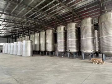 转让二手立式发酵罐 26台容积25立方内