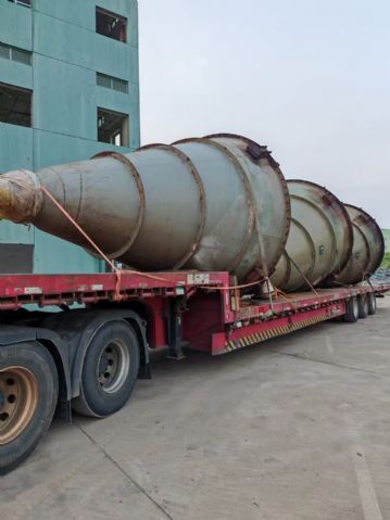 转让二手锥形混合机 三台容积15立方三螺