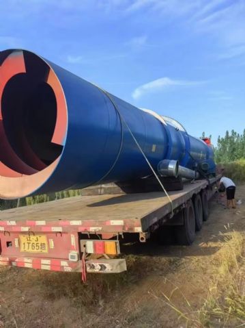 转让二手滚筒烘干机 一套1.8米X18米