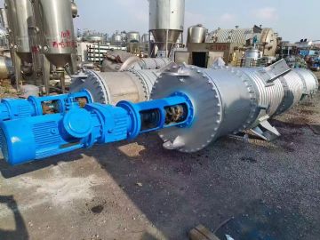 转让二手薄膜蒸发器 12平方-15平方外