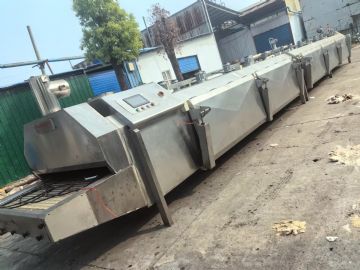 转让二手液氮速冻机 一套宽度1.6米X1