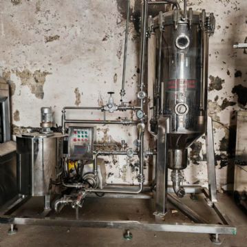 转让二手硅藻土过滤机 一台10平方烛式硅