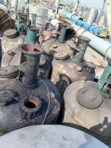 转让二手单层搅拌罐 10台容积5立方单层