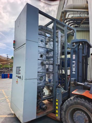 转让二手MVR蒸发器 一套容积300L撬