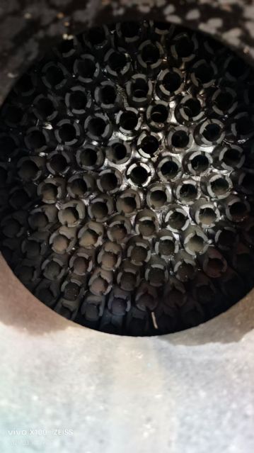 转让二手石墨冷凝器 两根40平方石墨管式