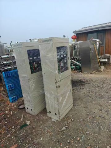 转让二手膨化机 三台65型济南赛信产双螺