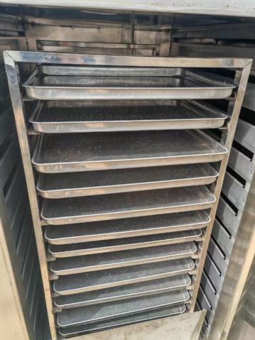 转让二手热风烘箱 一台单门单车电加热带除