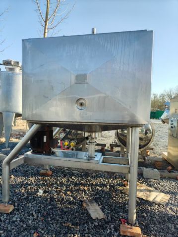 转让二手方形乳化罐 两台容积2000L电