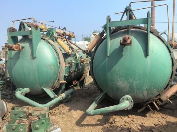 转让二手叶片过滤机 两台面积60平方卧式