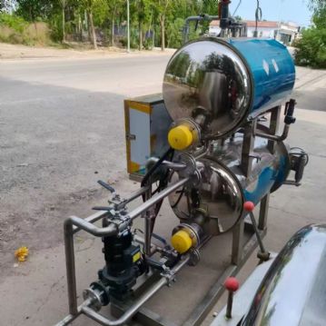 转让二手双层杀菌锅 一台容积0.19立方