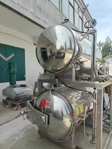 转让二手双层杀菌锅 一台容积1.36立方