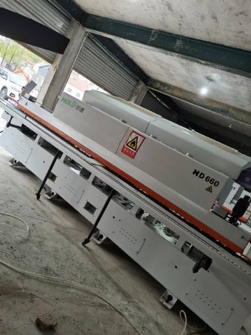 二手广东豪德660双修双抛全自动封边机 