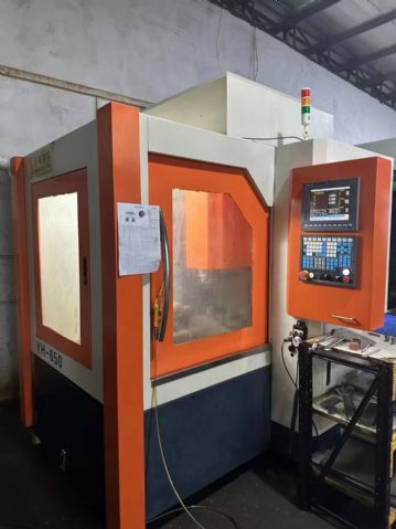 在位原装友鸿650精雕机、新代21ma、