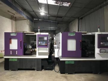 捷鸿46自动车床、新代系统、铸件一体床身