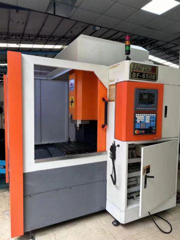 9成新宝烽650精雕机ER32主轴7.5