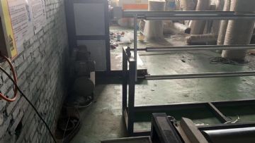 9.5成新2米双螺杆单面气泡膜机转让