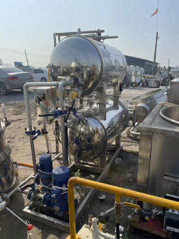 出售二手杀菌锅 0.57立方电加热杀菌锅