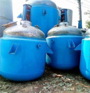 长期供应各种规格二手不锈钢反应釜，二手搪