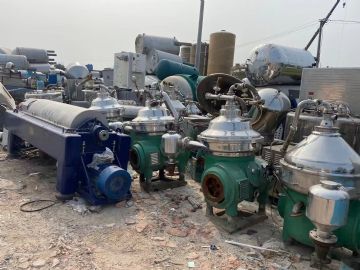 便宜出售一台闲置450卧螺离心机